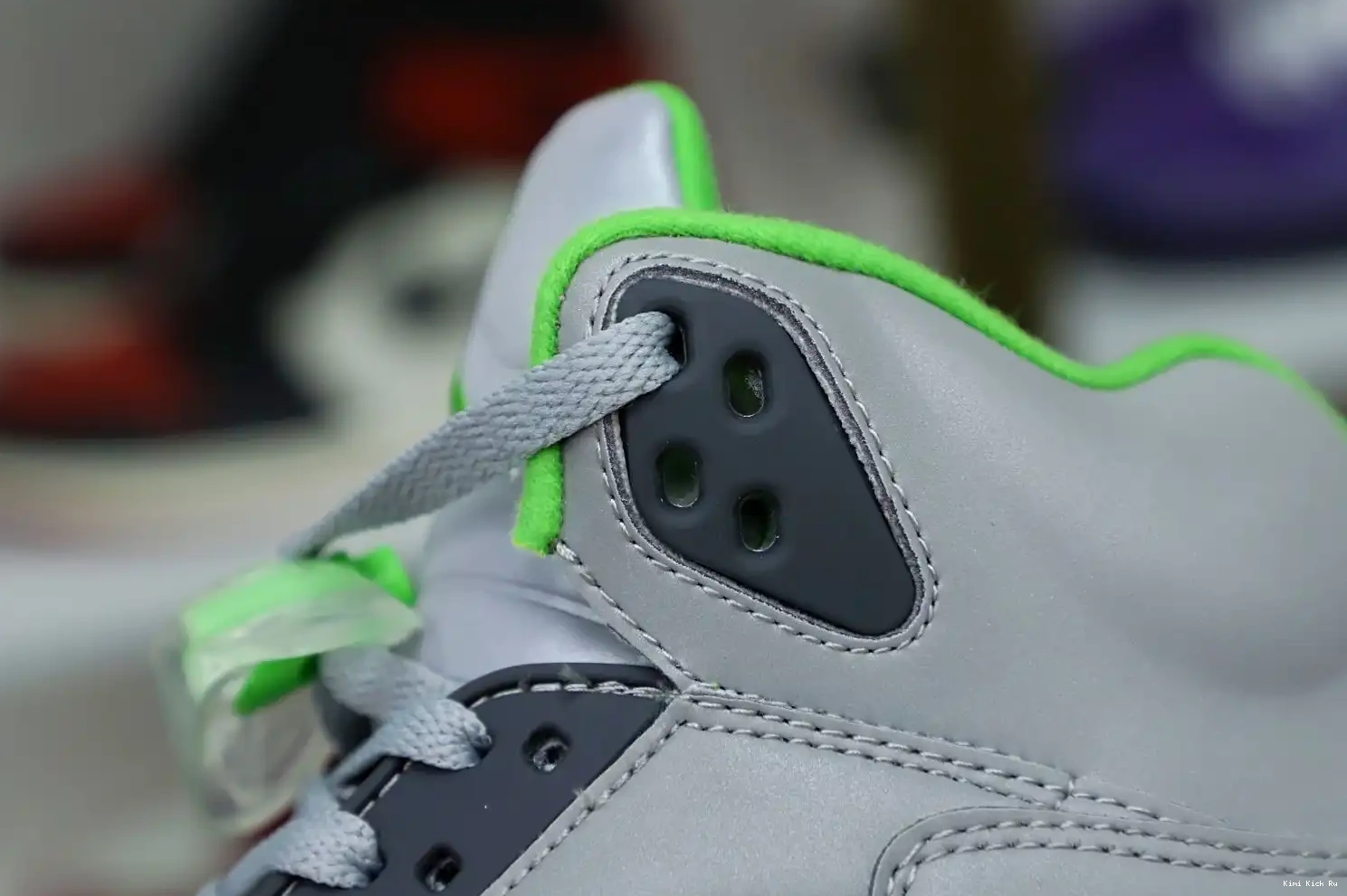 AIR RETRO 2022 Kimikick 'GREEN JORDAN 5 BEAN' 0518